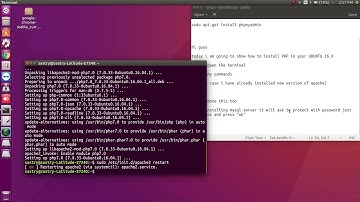How to install PHP in ubuntu 16.04