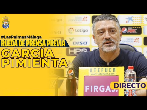 Rueda de prensa de García Pimienta previa al partido ante el Málaga CF | UD Las Palmas