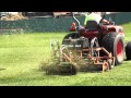 Football Field Dethatching service - Sports Turf maintenance