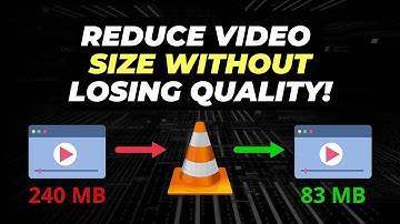 🎥 How To Reduce Video Size Without Losing Quality Using VLC Media Player 🔧