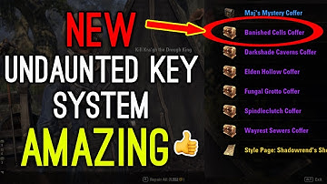 NEW Undaunted Key System is AMAZING!🔔 No more RNG! Scalebreaker ESO