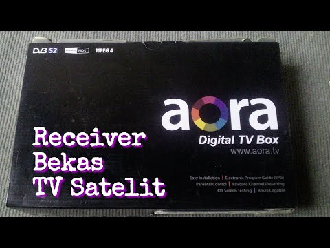 Receiver Bekas AORA TV Satelit Parabola