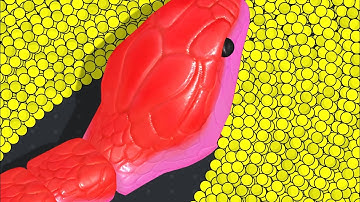 Snake Clash! .io - MAX LEVEL Gameplay! NEW GAME! #snakeclash 