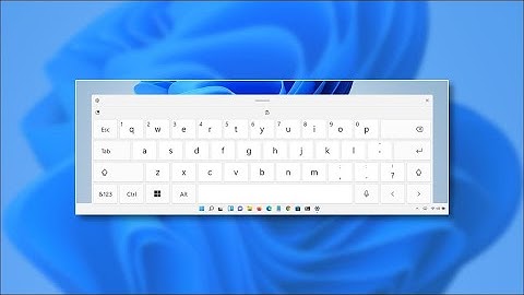 How to Change the Size of the Touch Keyboard on Windows 11
