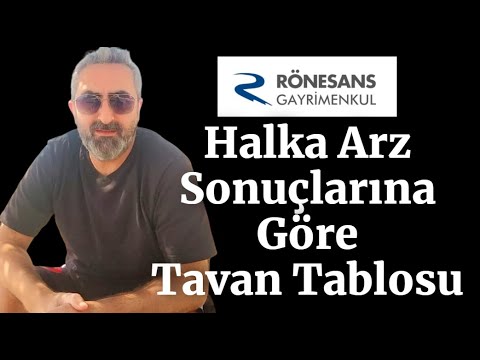 Ronesans Halka Arz Tavan Tablosu #rgyas Ne Kadar Kazanırım Tablosu