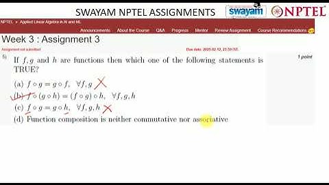 NPTEL Assignment 3 Solution - Applied Linear Algebra in AI and ML #the_value_of_x #maths #nptel