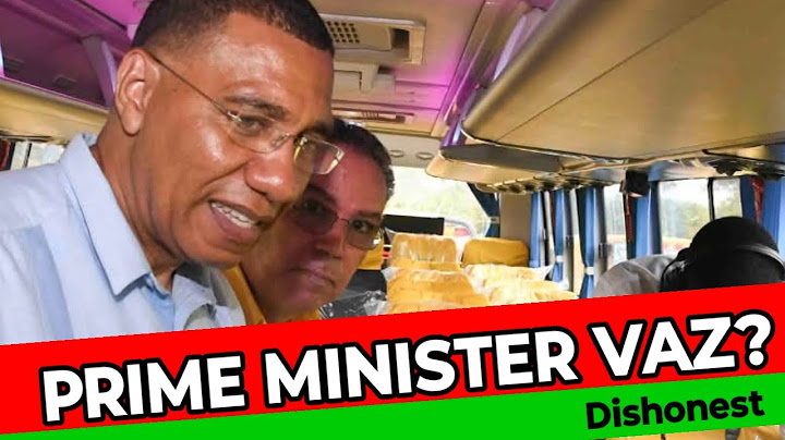 PRIME MINISTER VAZ?