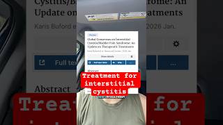 Why is it hard to treat interstitial cystitis?