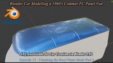 Blender 3D Car Modelling Tutorial of a 1960