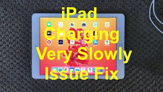 iPad Charging Very Slowly Problem And Fix How To Fix Battery Slowly Charging Issue on iPhone or iPad