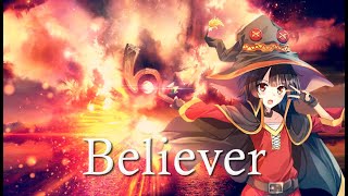 Nightcore - Believer (Lyrics)