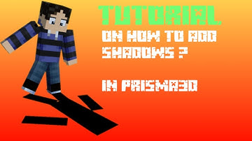 How to Add Shadows in prisma3D Tutorial