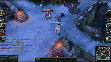 Press R to win #3 ( Snow Day Syndra 1 shot dominate and carry the game with unbelievable dodges  )