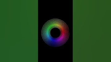 Amazing spiral art drawn by Python 😱🔥👆 #shorts #python #art