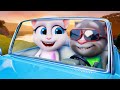 NEW ⭐ Talking Tom - Hit the Road 3 🚗 TOM&#39;S NEW CAR ⭐ Cartoon for kids Kedoo Toons TV