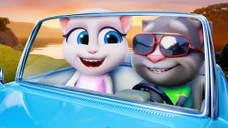 NEW ⭐ Talking Tom - Hit the Road 3 🚗 TOM'S NEW CAR ⭐ Cartoon for kids Kedoo Toons TV