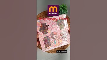 Meesho Stationery Finds - Kawaii Stickers #meeshofinds #kawaii