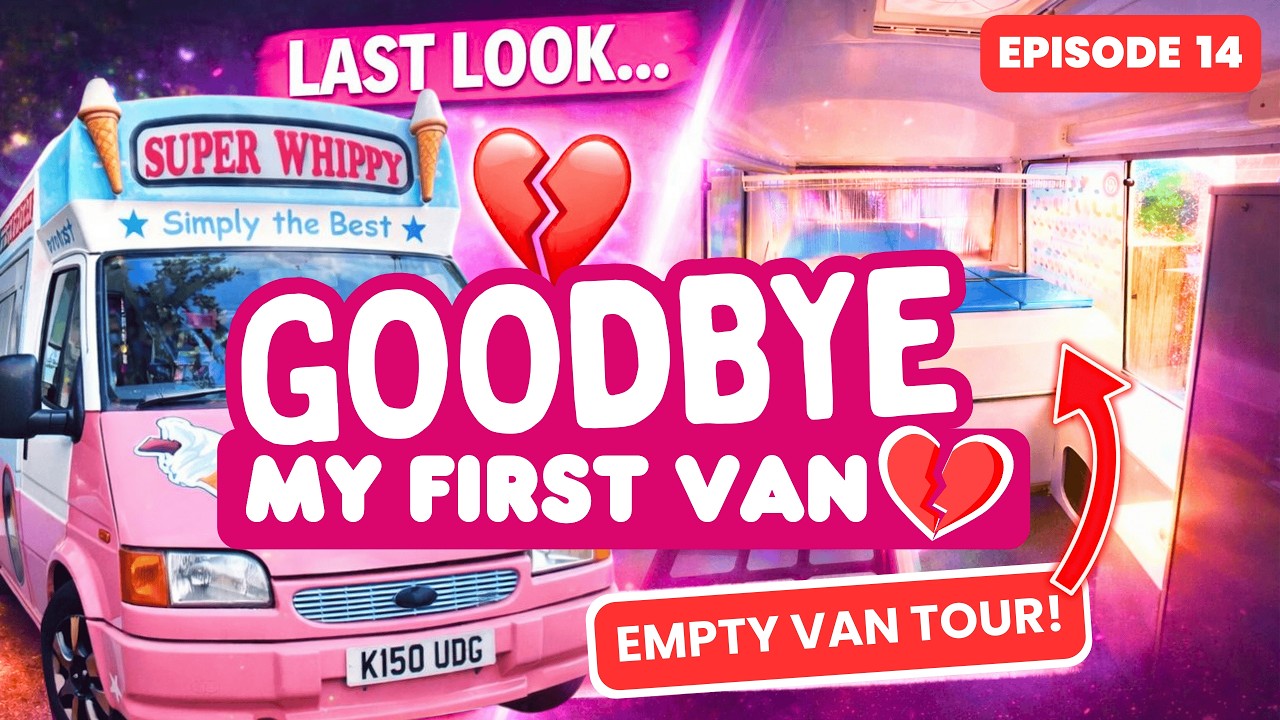 Selling My Ice Cream Van🍦Full Empty Van Tour 👀