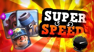 3 FAST DECKS & How to Win With Them! :: Cycle Hype in Clash Royale!