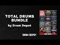 Drum depot total drums bundle  3 min walkthrough 78 off for a limited time