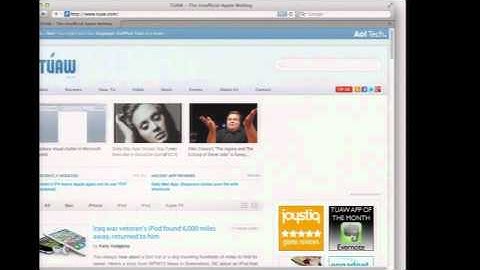 AirParrot Demo (Apple TV capture)
