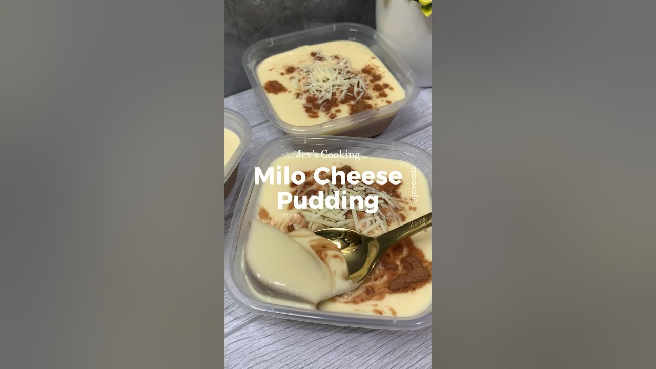 MILO CHEESE PUDDING, resep viral di tiktok dan reels #jevcookz #jevoodz #resepsimple #puding MILO CHEESE PUDDING, resep viral di tiktok dan reels #jevcookz #jevoodz #resepsimple #puding