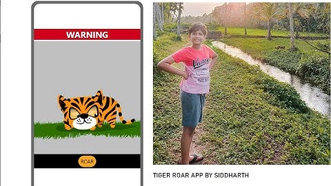 Thunkable Tutorials| TigerRoarApp |Mobile App Development| Siddharth Kollon