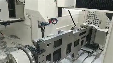 CNC double column machining center or gantry milling machine