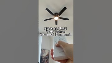CEME | How to reconnect your ceiling fan to remote?#ceilingfan #remotecontrol #shorts