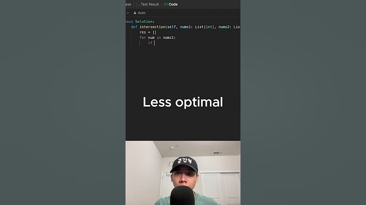 Easy FAANG coding interview question | Intersection of Two Arrays | Leetcode 349