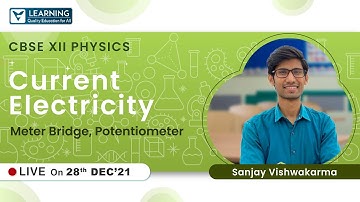 Current Electricity | Physics | Class 12 | CBSE & PUE | By Sanjay sir | Vista