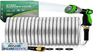 Garden Hose 50 ft Water Hose Metal Garden Hose Stainless Steel Review