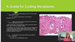 Neoplasm Coding