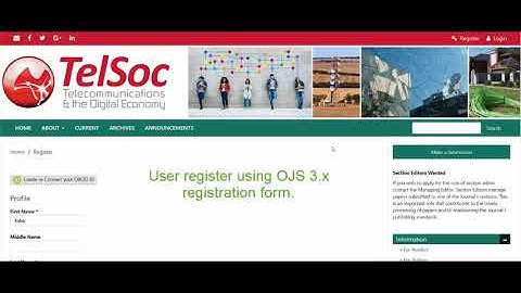 OJS 3.x New user registration approval and e-mail confirmation plugin.