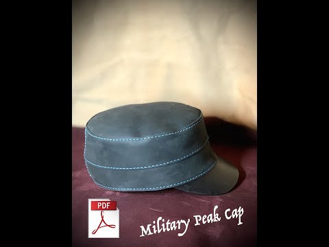 How to build your own Military Peak Cap