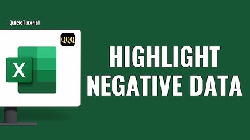 How to Make Negative Numbers Red in Excel ?