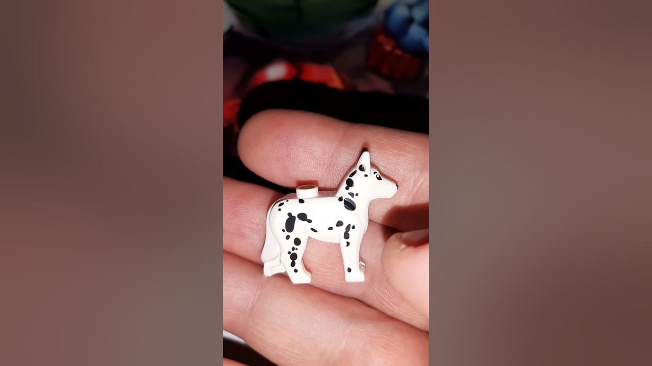 LEGO Лего Собака Далматинец - YouTube
