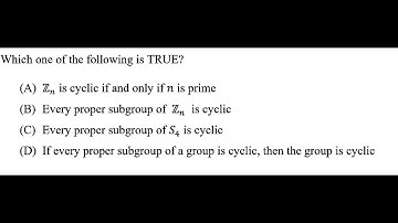 IIT JAM 2018 SOLUTION | GROUP  THEORY| NBHM/NET/TIFR/ GATE......