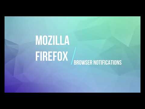 SuperCity Portal: How to turn on blocked notifications for Mozilla Firefox