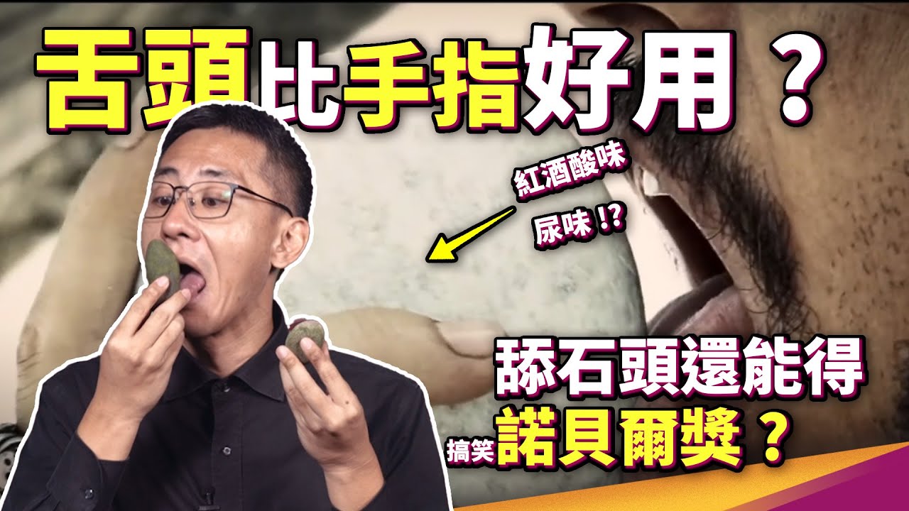 為什麼地質學家撿到石頭都要先舔一舔？ #2023搞笑諾貝爾獎