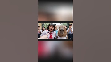 Mai đuổi bà cháu Capybara không cho bán xúc xích ở cổng trường #capybara