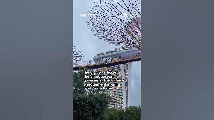 Singaporean activists demand end to arms trade with Israel amid allegations of genocide in Palestine