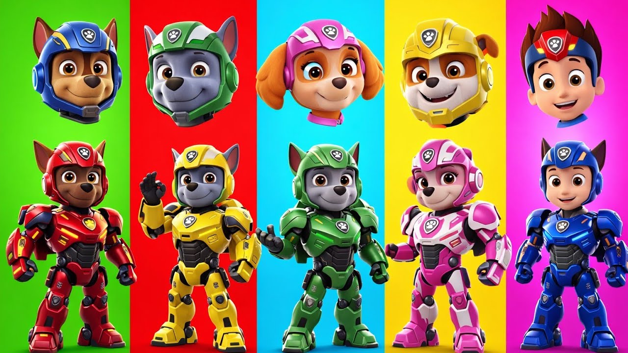 Wrong eyes👀 NEW EPISODES/ Sheriff Labrador x Rocky & BabyBoss Puzzle Wrong HeadsEYE PUZZLE WORLD