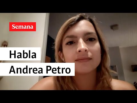 Andrea Petro, los reveladores detalles de su infancia al lado de su padre | Semana Noticias