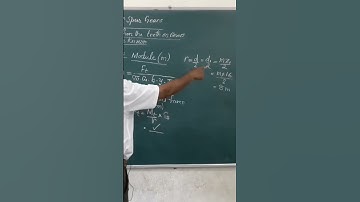 calculation of module/ tangential load on gears ,Ft/ modified Lewis equation/ Machine  Design