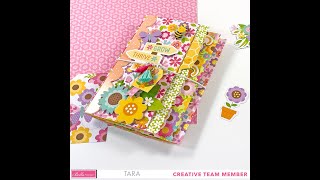 Floral Folding Mini Album Tutorial!