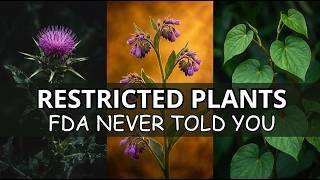 12 Plants the FDA Quietly Restricted — And What They Don't Want You to Know About Why