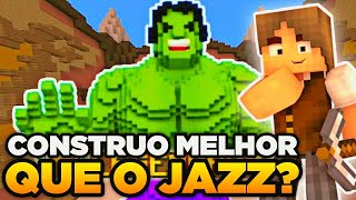 CONSTRUI MELHOR QUE O JAZZGHOST NO HYPIXEL? - MINECRAFT BUILD BATTLE