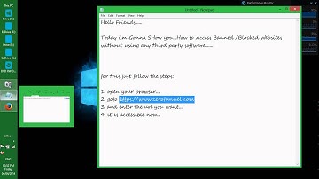 How to Access Blocked Websites [Solved / no third Party Software]