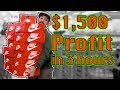 $1500 Profit Buying Nike Shoes to Sell on Amazon FBA | RIDE ALONG